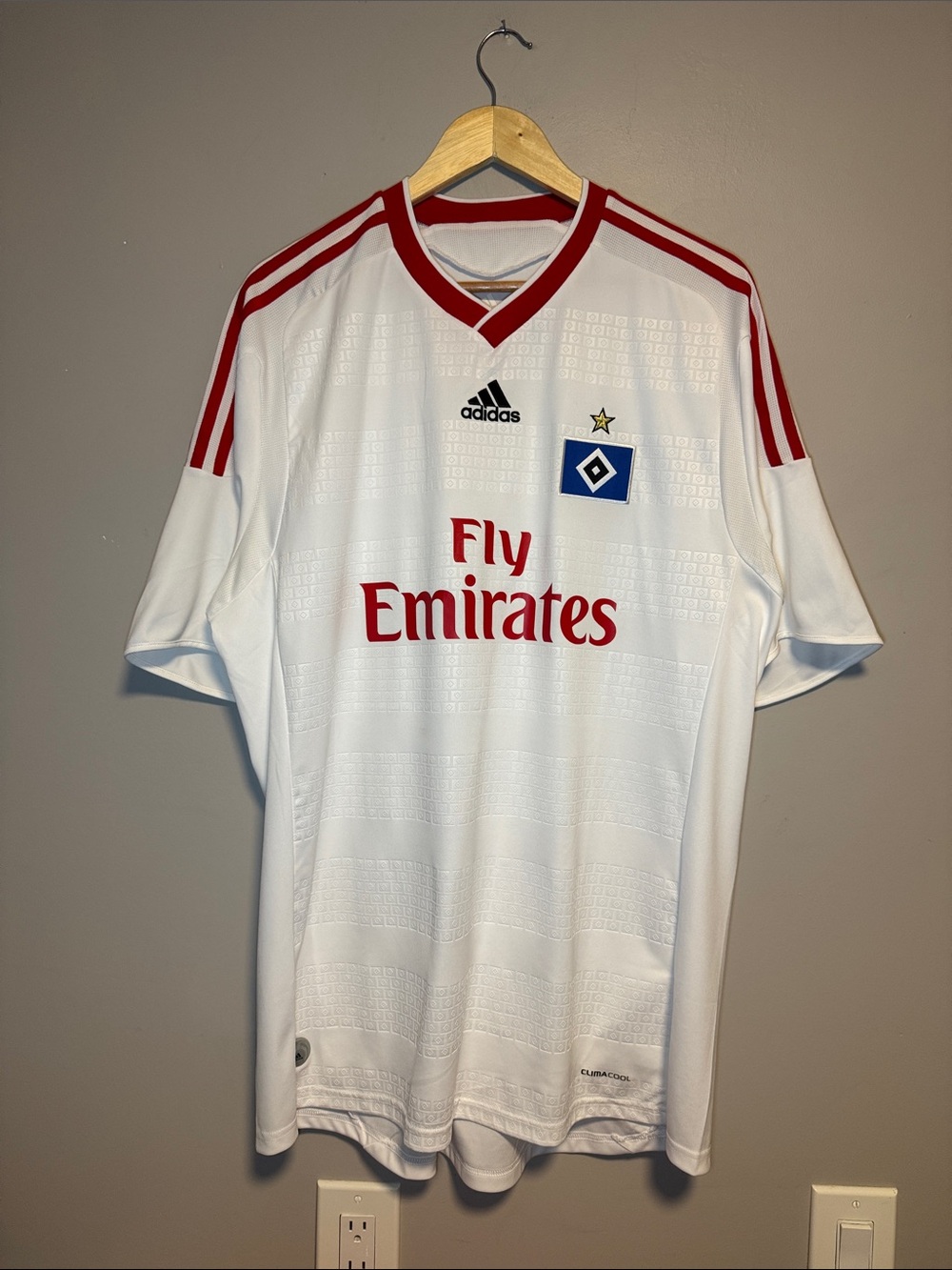 Adidas Hamburger SV 2009 Jersey / XL / Authentic